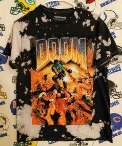 2016 Bethesda Doom Classic Video Game Gaming Box Art T-shirt