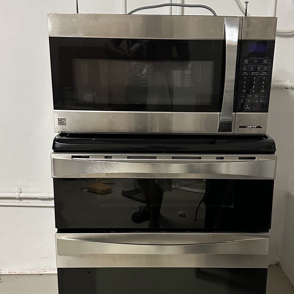 Microwave And Stove Combo