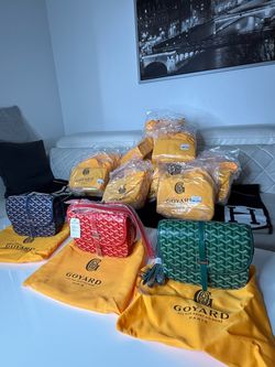 Goyard Bags Collection with Dust Bags