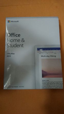 Microsoft office home & student