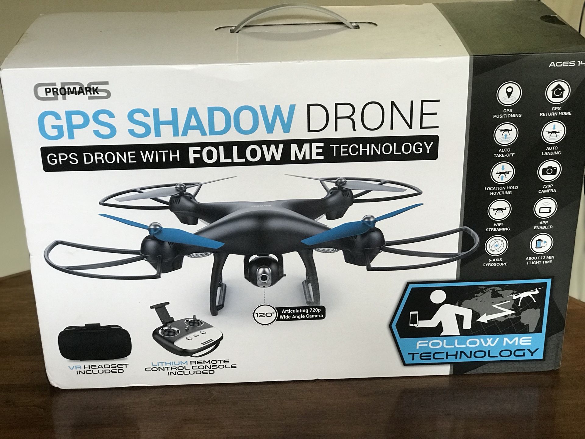Drone, New GPS shadow.