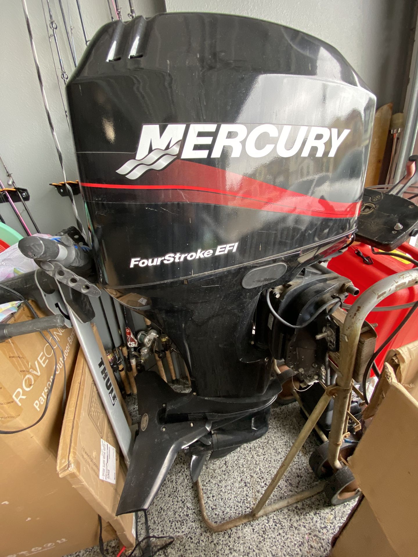 60 Hp Mercury Four Stroke Outboard Motor for Sale in Huntington Beach, CA OfferUp