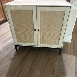 Rattan Storage Cabinet