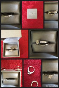 Wedding Ring plus band (with receipt)