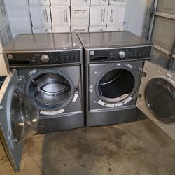 Kenmore Elite Washer And Gas Dryer Set Works And Looks Excellent 