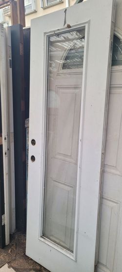 # puerta  con cristal 24 x79