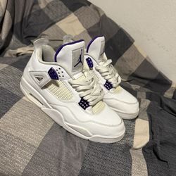 Jordan 4 metallic purple