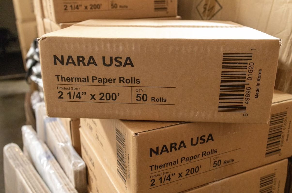 Thermal Paper 2 1/4” X 200’