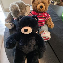 Vintage Build A Bears and Boyds Bears elephant