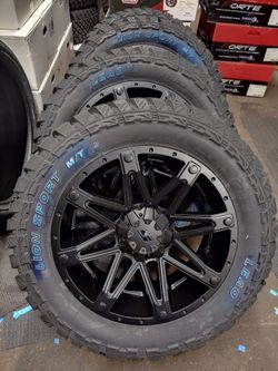 New 20" -12 & mud terrain tires tpms. $0 DOWN TO RIDE TODAY! Ulohos 2940 N Keystone Mon-Sat 10-6pm