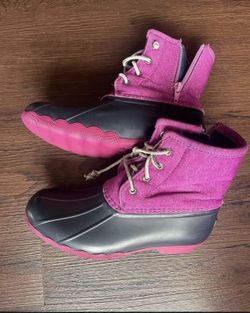 Girls Snowboots Sperry, Like New, Size 3