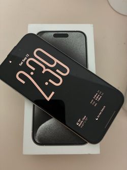 Iphone 15 Pro White 1TB Unlocked