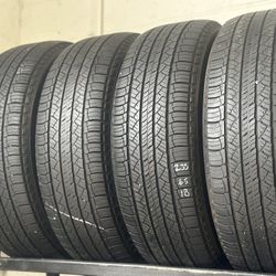 SET OF TIRE 235 65 18 MICHELIN 85% LIFE