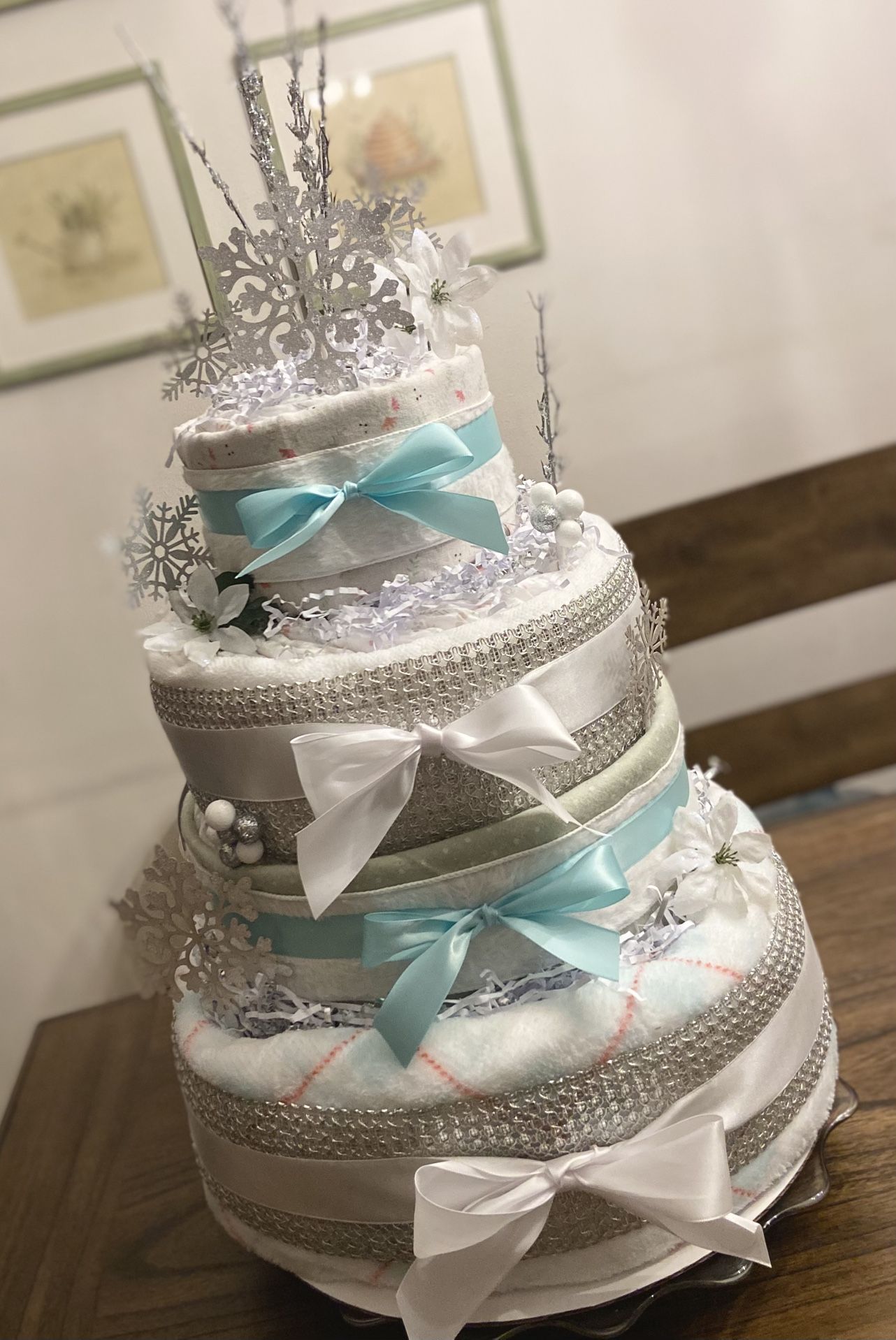 New Baby Shower Diaper Cakes