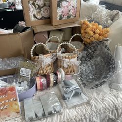 HUGE Lot of Professional Florist Supplies – Flower Arrangement Tools, Baskets, Foam, Ribbons + More