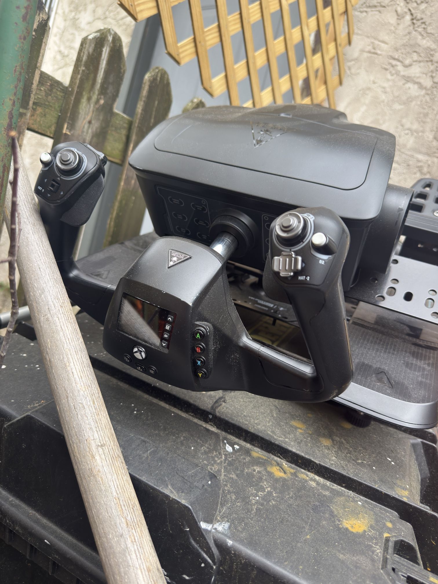 Turtle Beach Full Yoke, Controls, Rudder Pedals & Stand