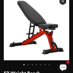 Mikolo S2 Adjustable Weight Bench, 800 lb weight capacity. Brand new. 