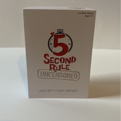 5 Second Rule Board Game