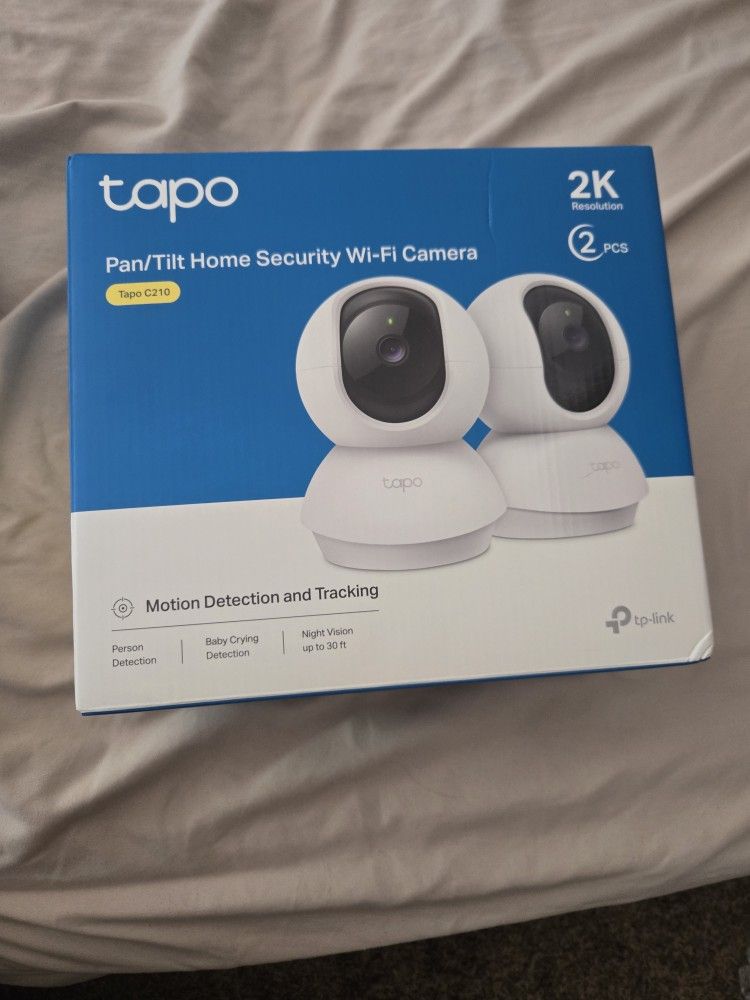 Tapo C210 Indoor Security Camera 2 Pack