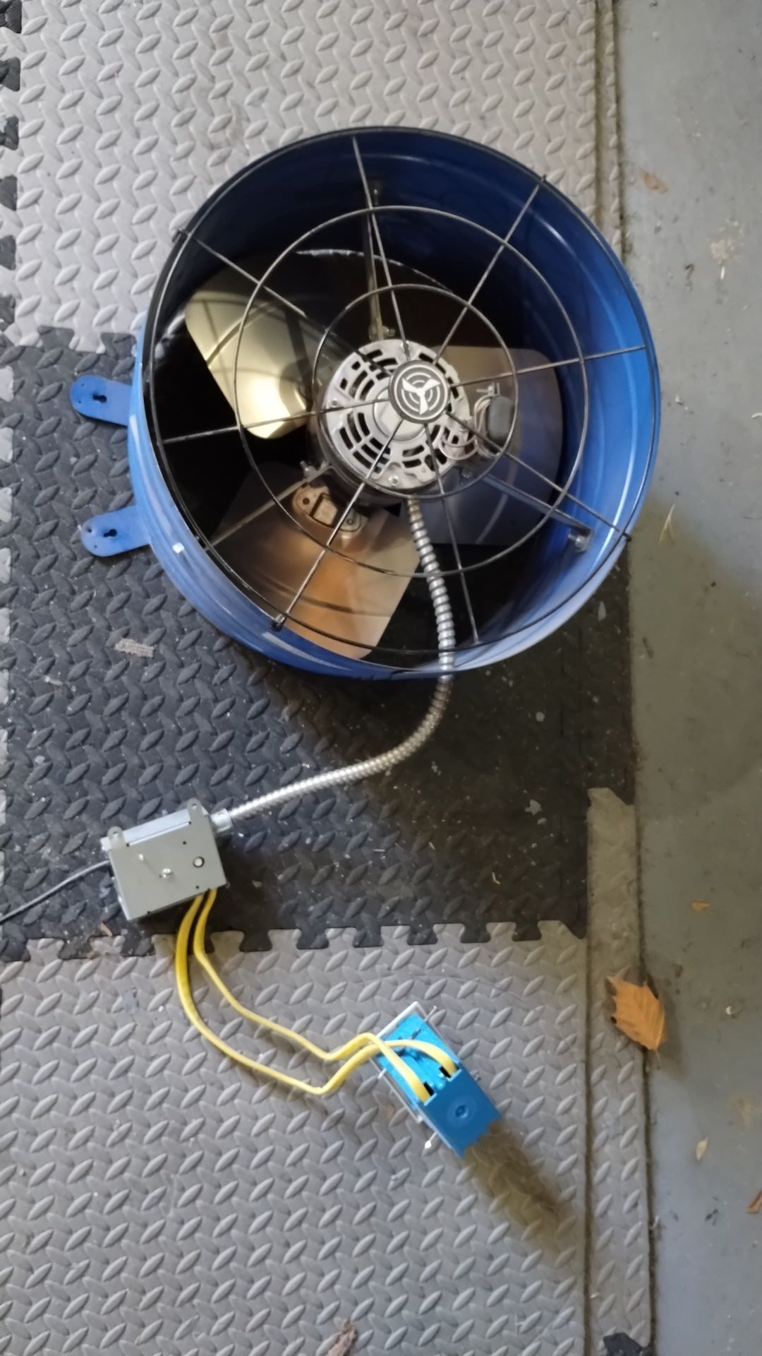 Large Gable Fan for Attic