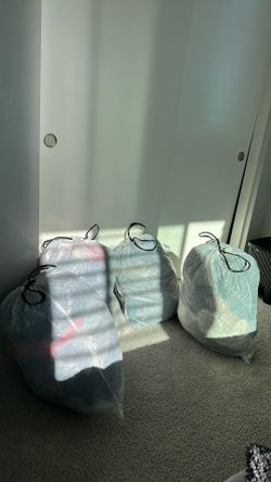 4 bags of clothes