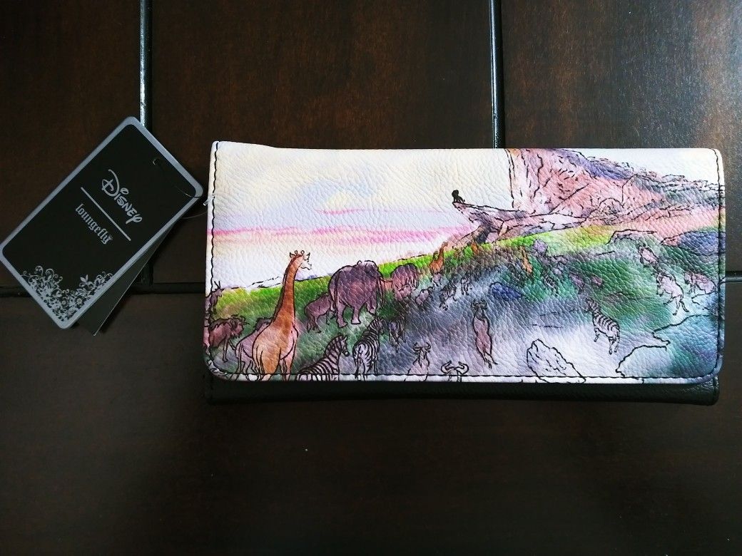Disney Lion King Loungefly wallet NEW