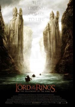 Lord Of The Rings The Fellowship Of The Ring Framed Poster