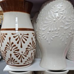 🔥15 % Off 💥 Talavera Flower Vase 💥Talavera & Clay Pottery Store. Tel 562 348-2841 