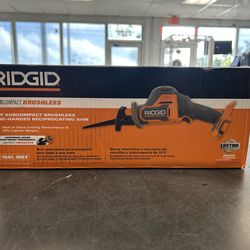 RIDGID 18V SubCompact Brushless One-Handed Reciprocating Saw (Tool Only) R8648B