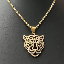 14k gold plated necklace