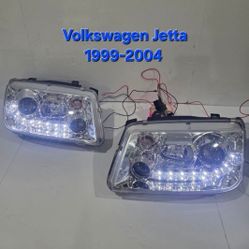 Volkswagen Jetta 1999-2004 Headlights 