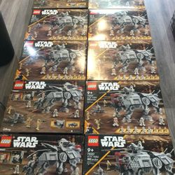 LEGO Star Wars 75337 AT-TE Walker LOT OF 10 - Brand New Sealed NISB - 212th Army
