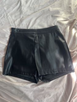 Black leather skirt (xsmall)