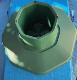 Green Plastic Christmas Tree Stand