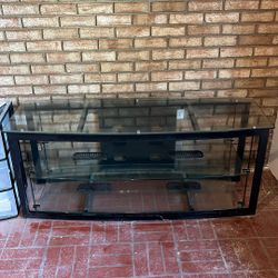 Glass Tv Stand 