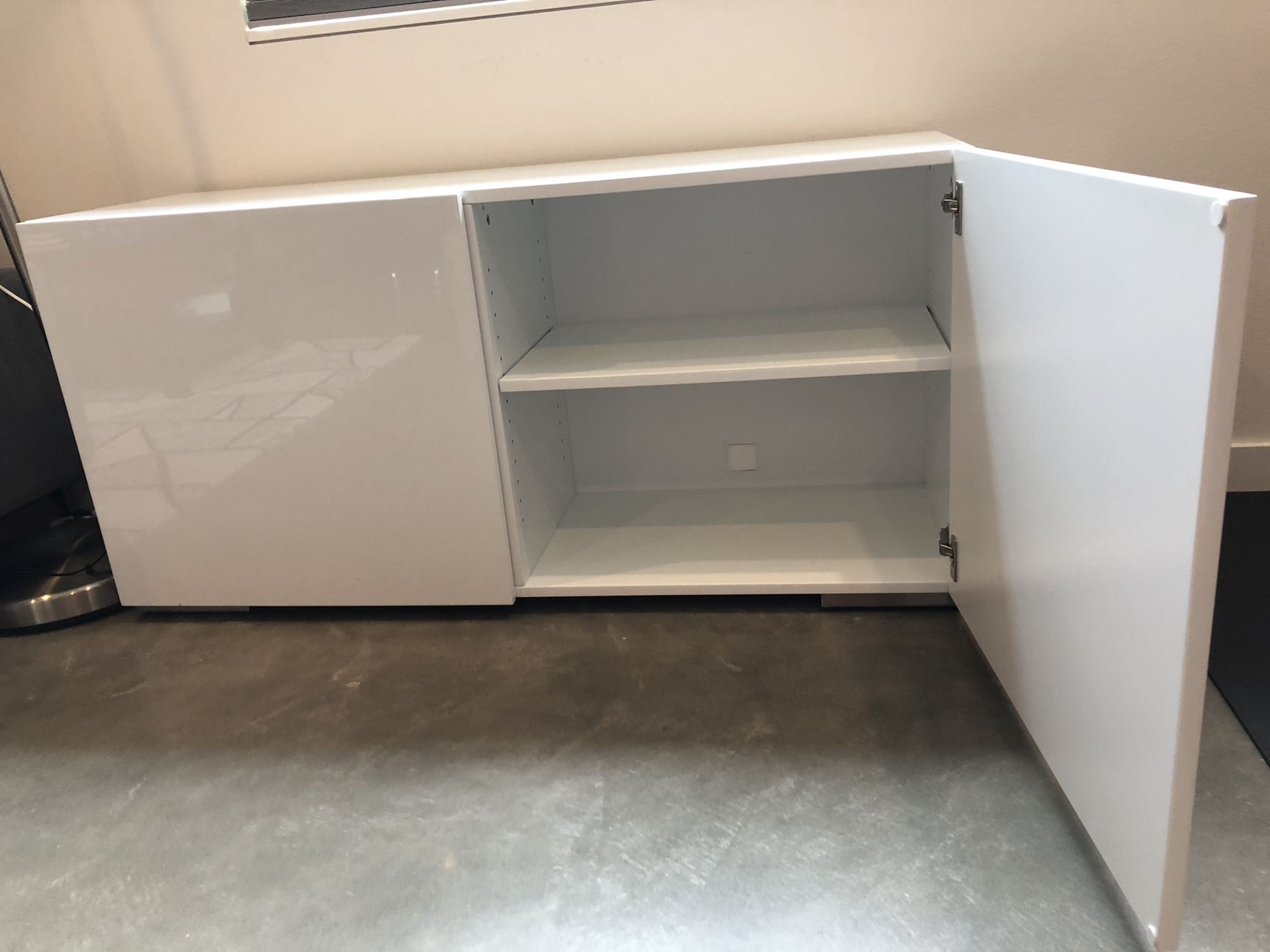 Cb2 fuel white sales credenza