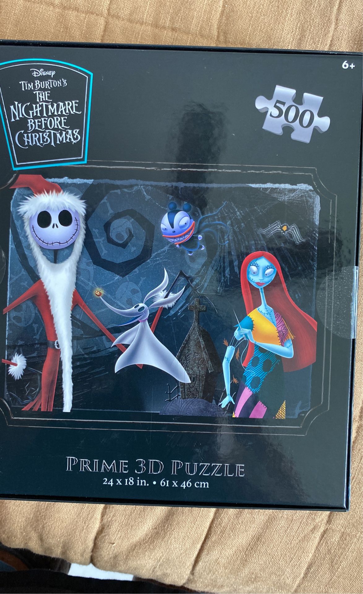 Prime 3D Puzzle Disney's Tim Burton's The Nightmare Before Christmas 500pc