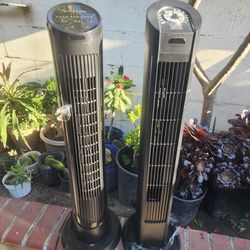 2 Tower Fans Pre-owned 