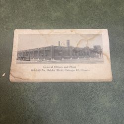 1950 Chicago Gear Works Pocket Price Guide