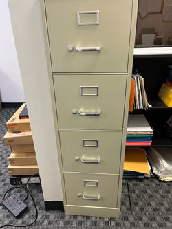Staples 4 Drawer File Cabinet