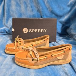 Sperry Women's Angelfish Varsity Boat Shoe Size 8.5