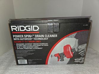 Ridgid Power Spin Drain Cleaner (Price Is Firm)
