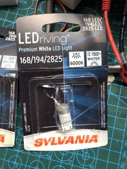 Sylvania LED 194 168 2825 Car 12v Automotive BULBS