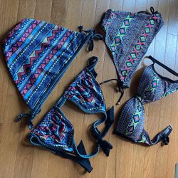 TWO BIKINIS BOUGHT AT NORDSTROMS AND BARELY WORN! 