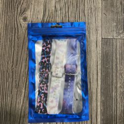 Christmas Smartwatch Bands for Holiday Apple Watch Band Women (3 Straps)