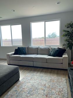 Living room large sofas