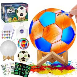 Laoese Paint Your Own Soccer Ball Lamp Kit