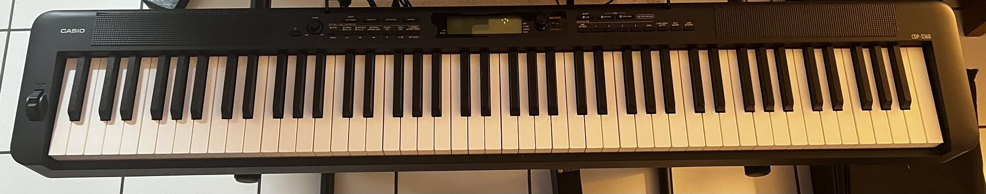 Casio CDP360 Musical Keyboard Bundle