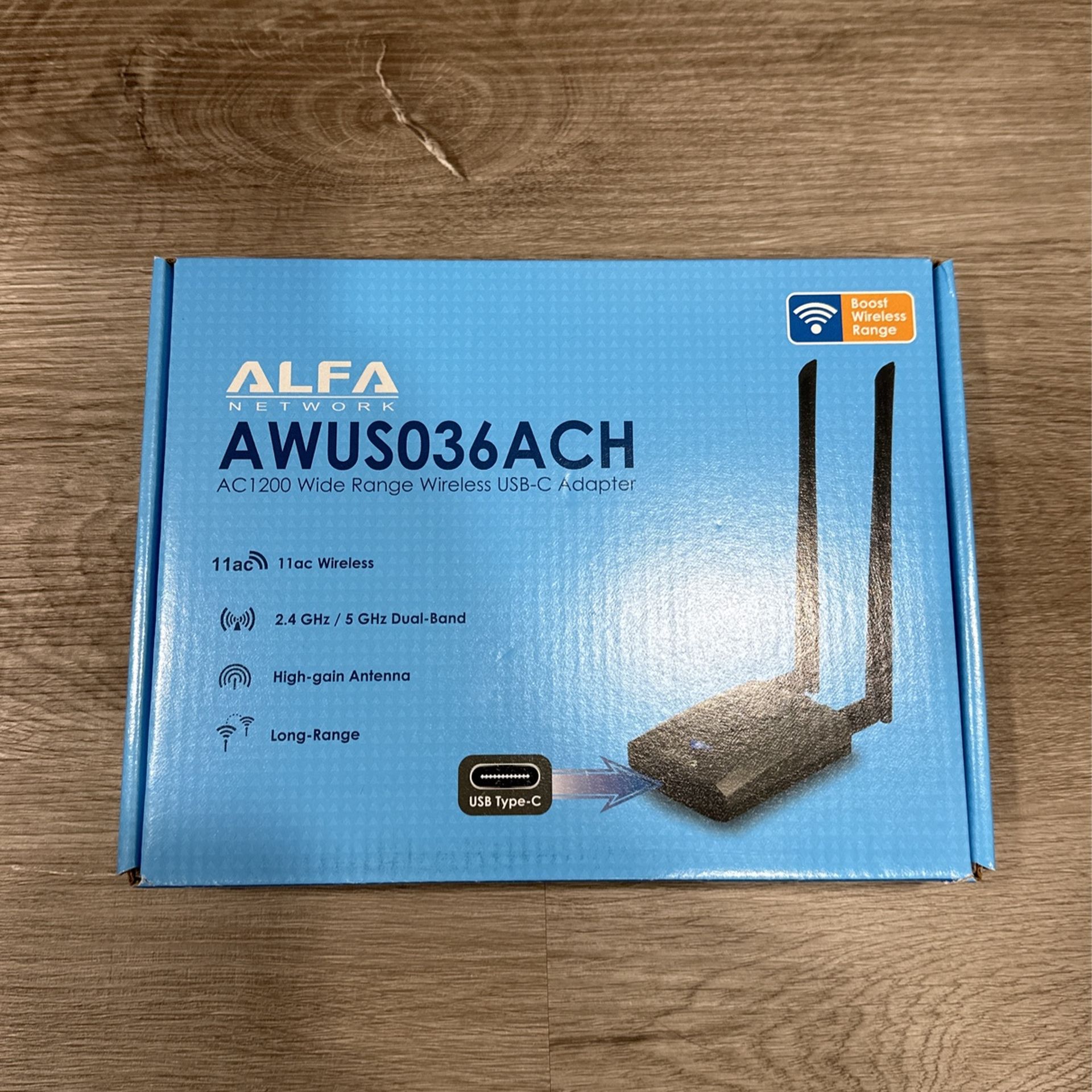 Alfa AWUS036ACH USB Network Card
