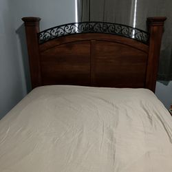  Solid Wooden Bed Frame
